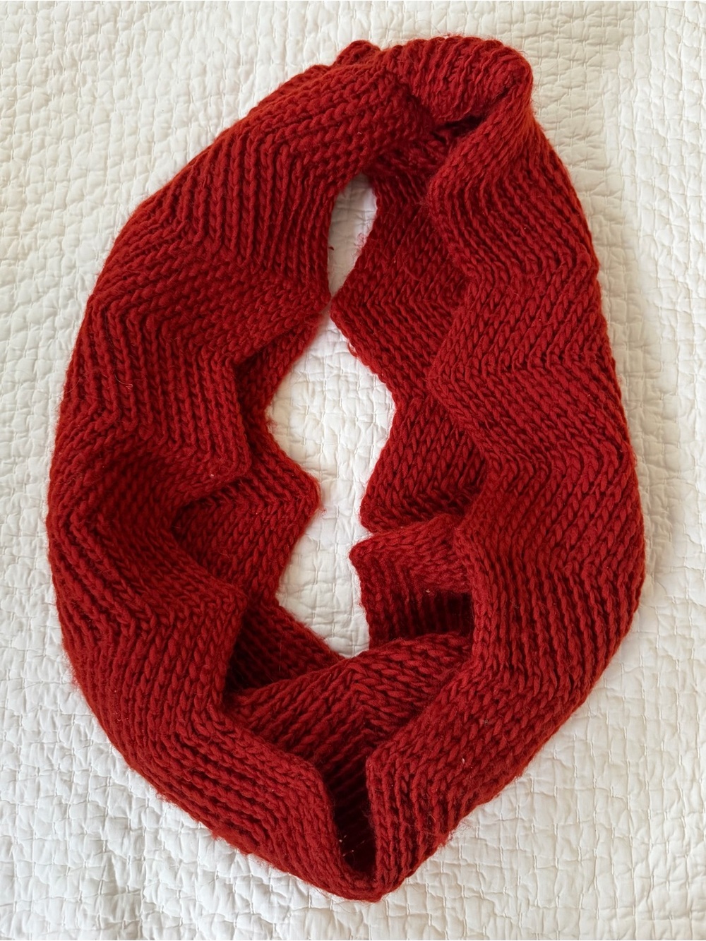 Women's Rust Infinity Scarf